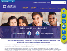Tablet Screenshot of childrenspeds.com